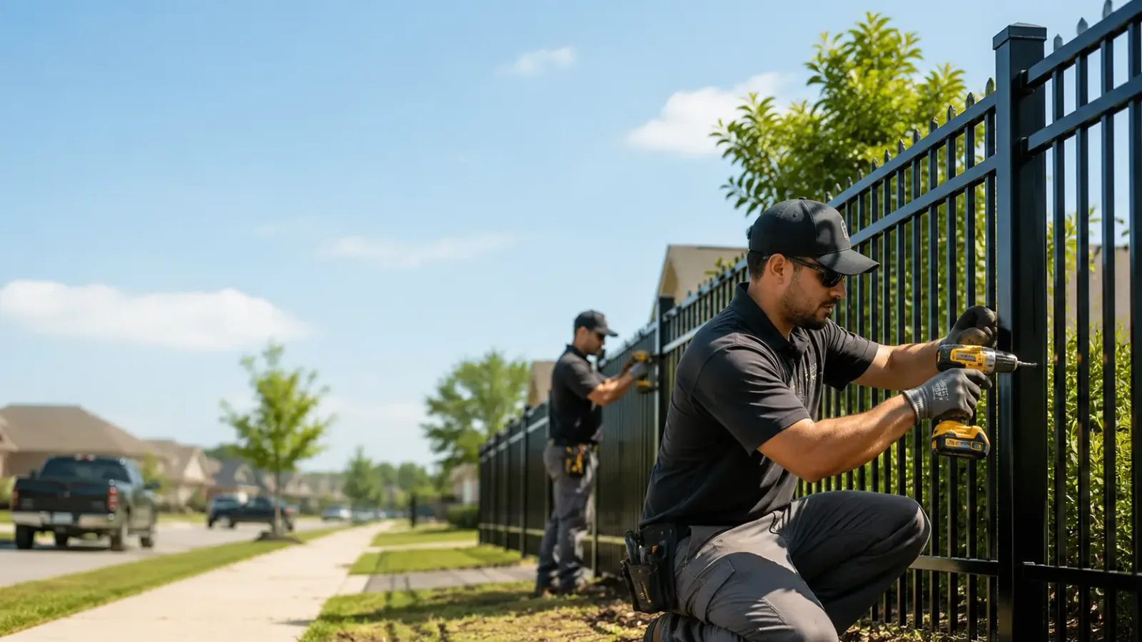 Metal Fence Installation in Prairie Du Rocher, IL